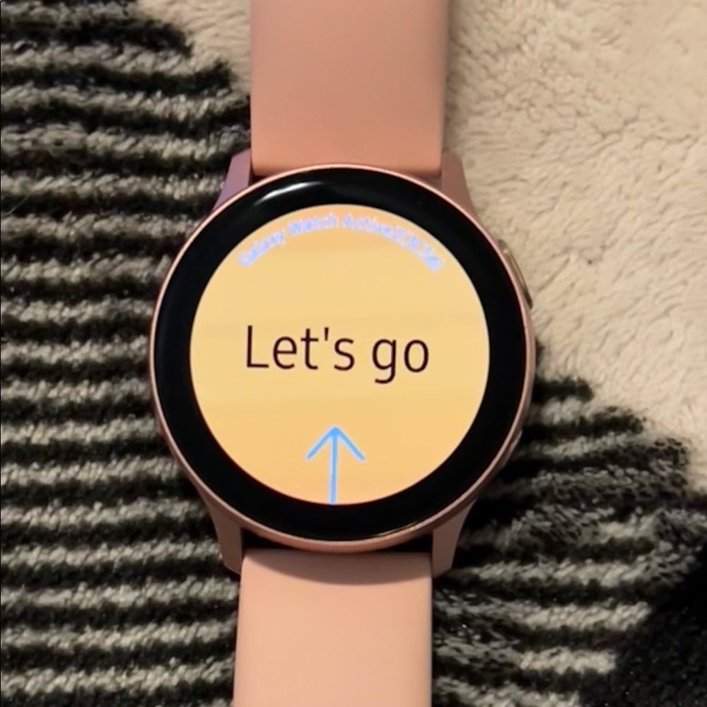 Samsung Galaxy Active 2 Smartwatch 40 mm Pink Gold